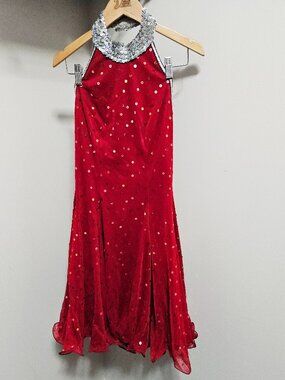 Coffield Red Dance Costume Dress